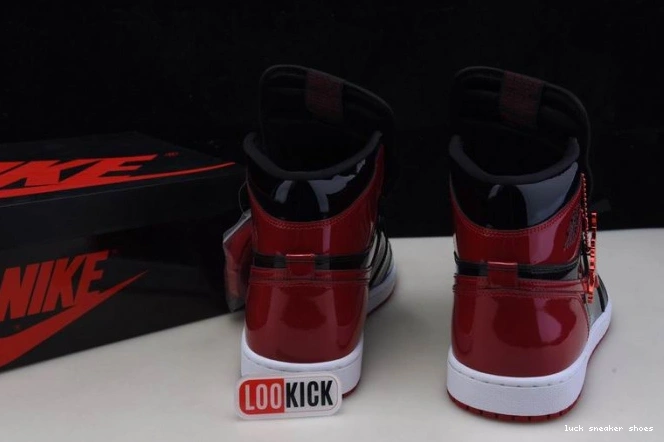 Rep LUCY 1 Patent Bred Jordan High Air OG 555088-063 0707
